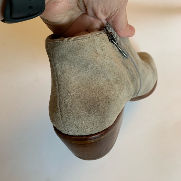 Sam Edelman Suede Booties - Petty putty - Picture 11 of 11